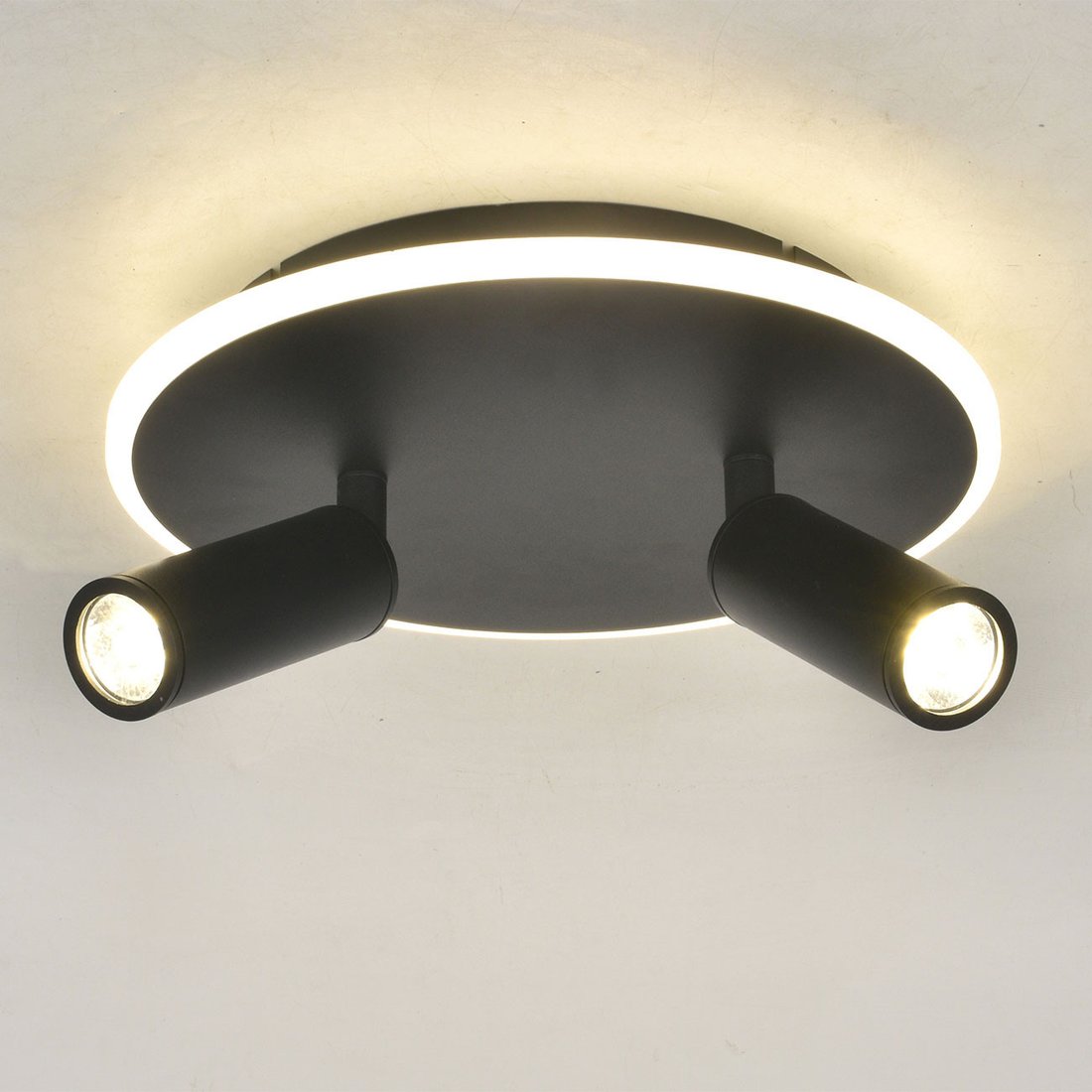 Точечный светильник Escada 20046LED 20046SMA/02LED BK