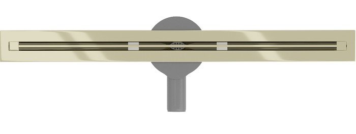 Трап/канал Mexen Flat 360 Super Slim Gold 1551050