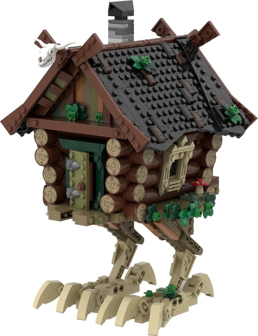 Конструктор Brick Labs Избушка Бабы-Яги AB-1201