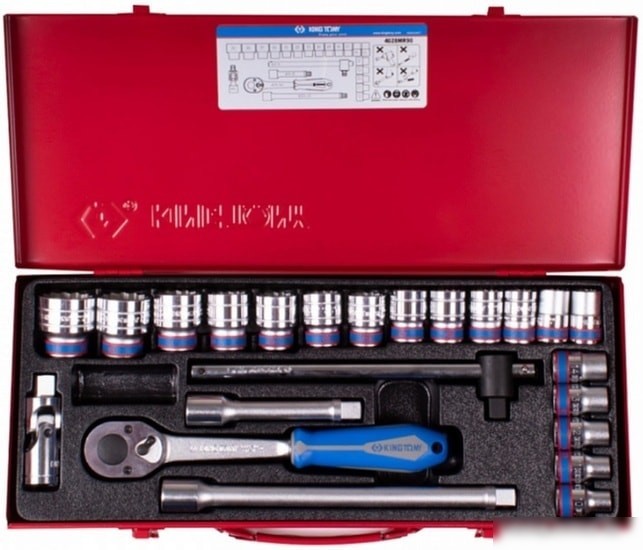 Набор головок слесарных King Tony 4028MR90