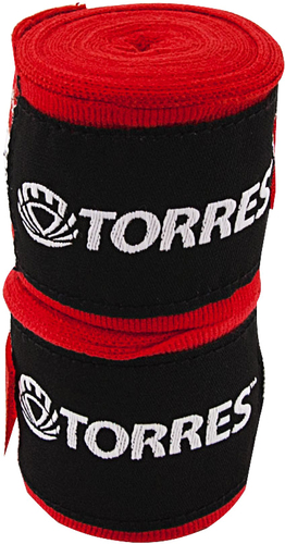 Эластичный бинт Torres PRL62017R (3.5 м, красный)