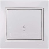 Выключатель проходной Lezard Mira 701-0202-105 (белый)