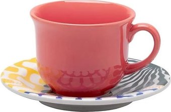 Чашка с блюдцем Oxford Floreal Salada Tropical 126967 J071-6845