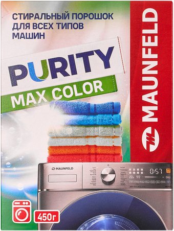 Стиральный порошок MAUNFELD Purity Max Color Automat MWP450CA 450 г
