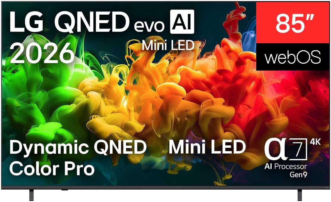 MiniLED телевизор LG QNED evo AI QNED80 85QNED80B6A