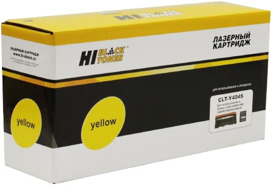 Картридж Hi-Black HB-CLT-Y404S (аналог Samsung CLT-Y404S)