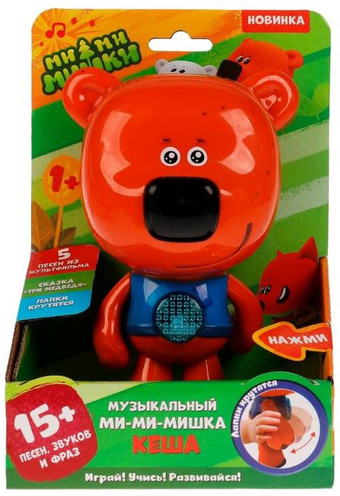 Интерактивная игрушка Умка Кеша Ми-ми-мишки HT872-R