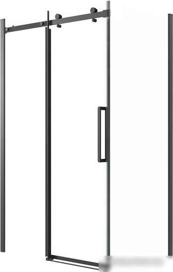 Душевой уголок Grossman Classic 130x80x195 120.K33.04.1380.21.00 (черный матовый/прозрачное стекло)