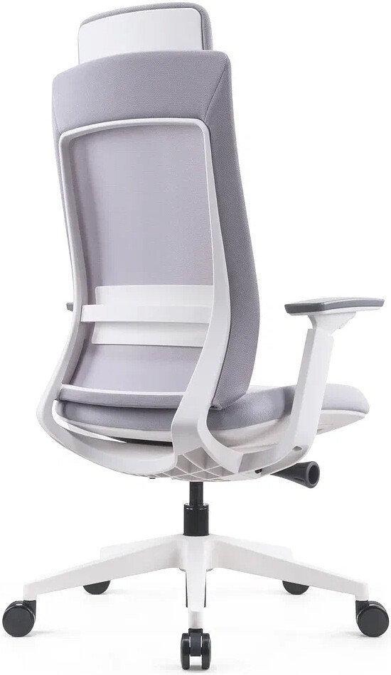 Офисное кресло SitZone E-VL002A-BS (сетка, ткань, пластик, серый)