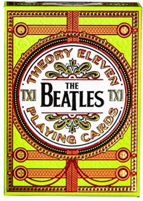 Карточная игра Theory11 The Beatles Green T1155