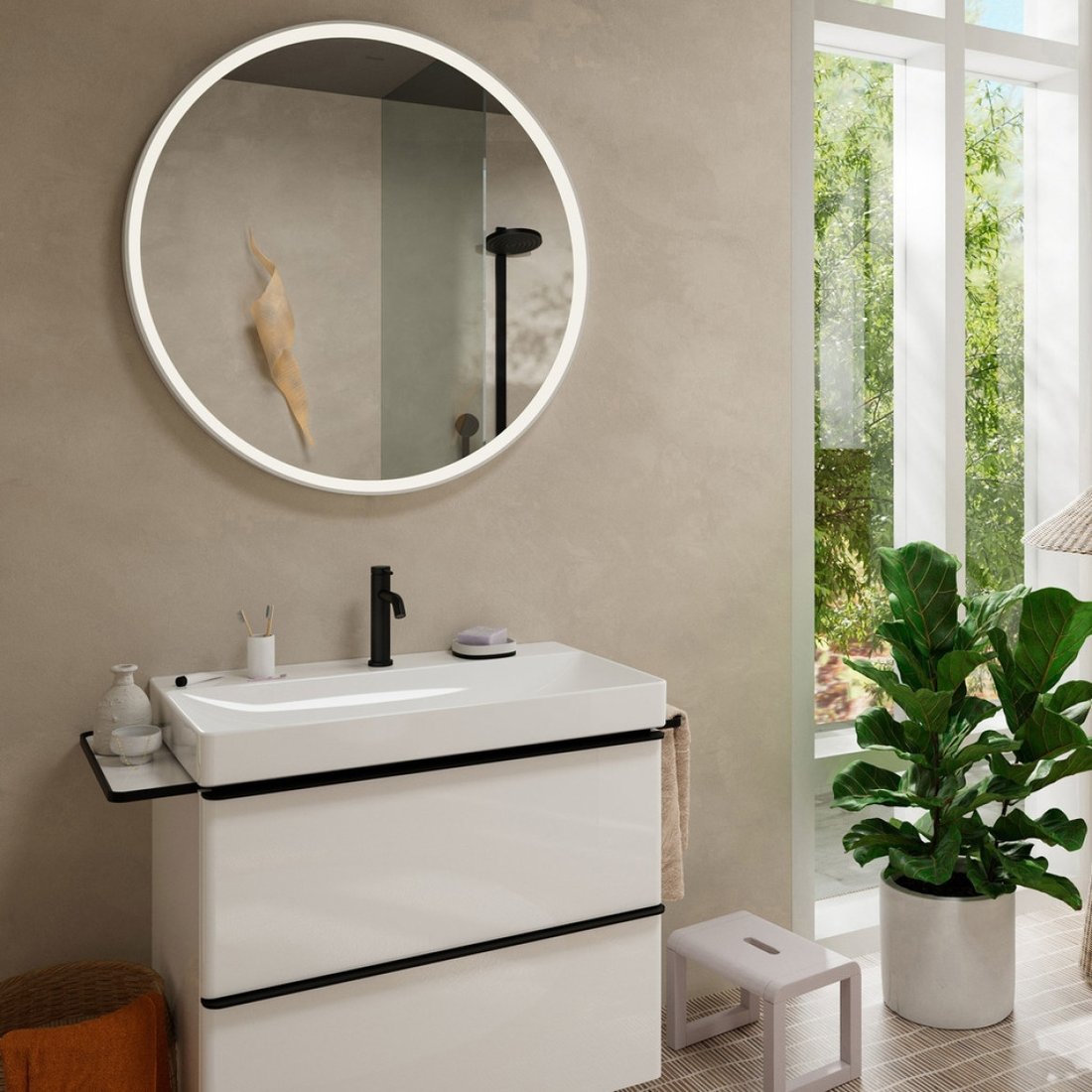 Смеситель Hansgrohe Tecturis S 110 EcoSmart+ 73311670