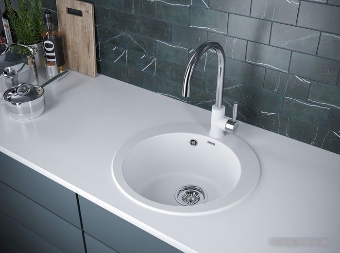 Кухонная мойка Paulmark Gelegen PM404800-WH
