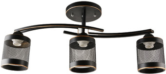 Люстра средней высоты Mirastyle BL-2530/3 BKG