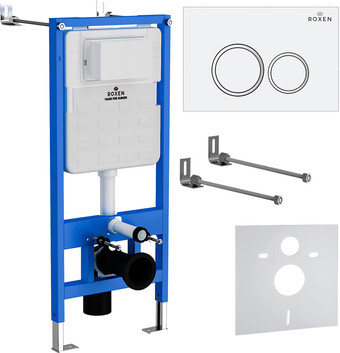 Инсталляция для унитаза Roxen StounFix Slim 805364