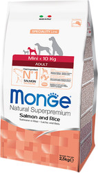Корм для собак Monge Mini Adult Salmon and Rice 7.5 кг