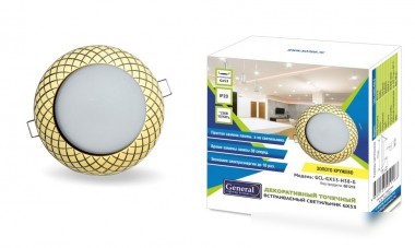 Точечный светильник General Lighting GCL-GX53-H18-G 661219