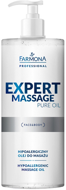 Farmona Масло для тела Expert Massage Pure без запаха 500 мл