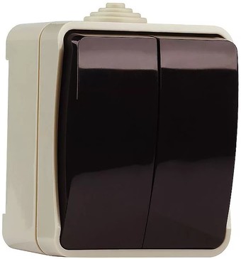 Выключатель SmartBuy Сатурн SBE-04w-10-SW2-0