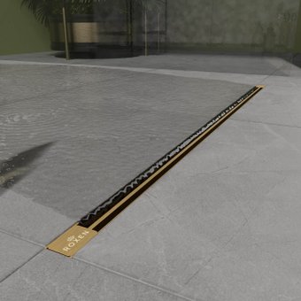 Трап/канал Roxen Slim Gold 91060-90GB