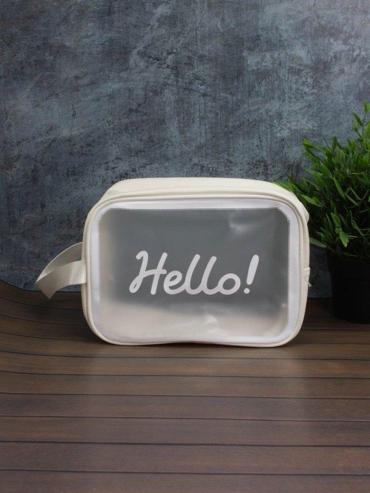 Косметичка ILikeGift Hello ZT385-0013-34-04 (white)