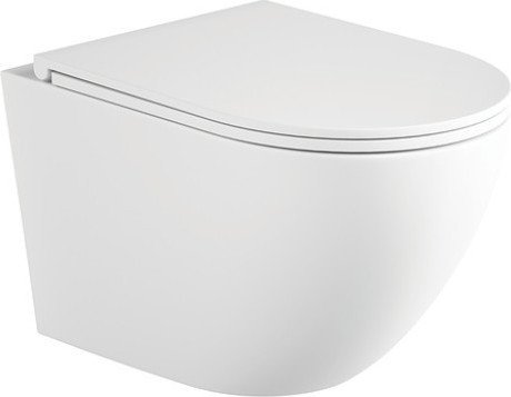 Унитаз подвесной Saniteco Rimless R-203M (белый)