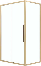 Душевой уголок Grossman Cosmo 100x80x195 120.K33.02.1080.32.00 (золото сатин/стекло прозрачное)