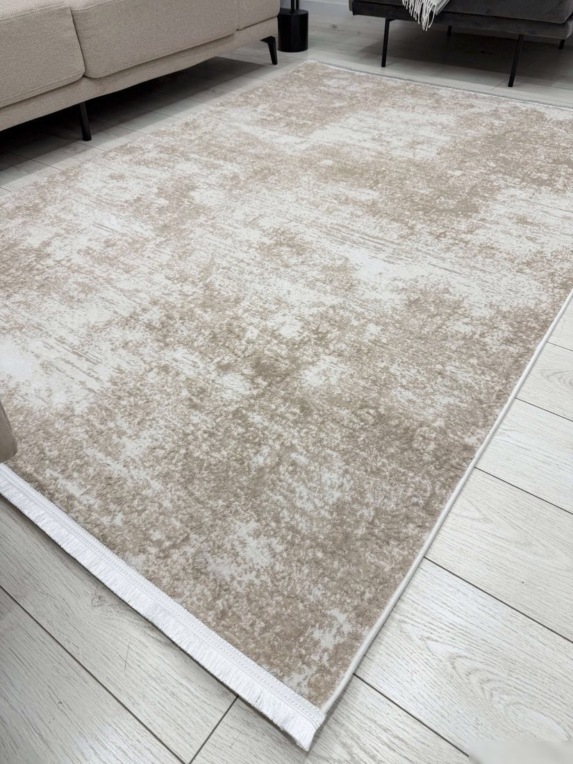 Ковер для жилой комнаты Radjab Carpet Лайла Прямоугольник PT62T (1.6x3, Light Beige)