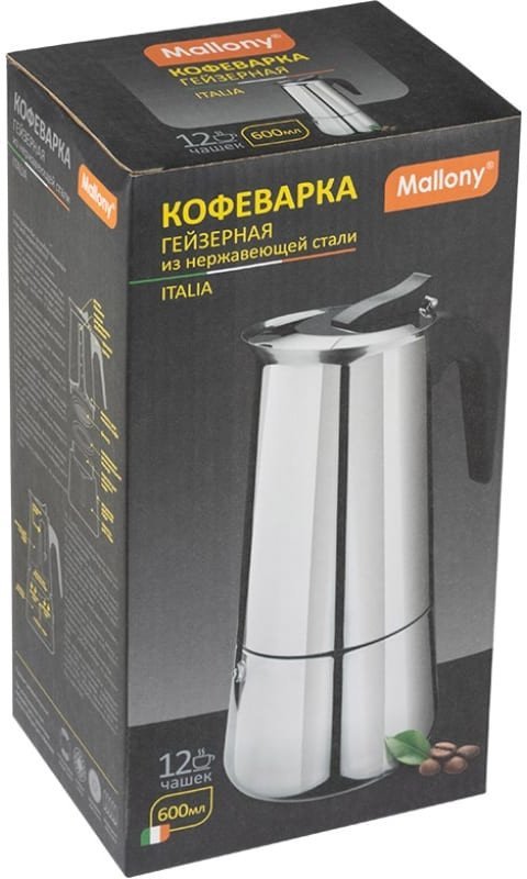 Гейзерная кофеварка Mallony Italia 104760