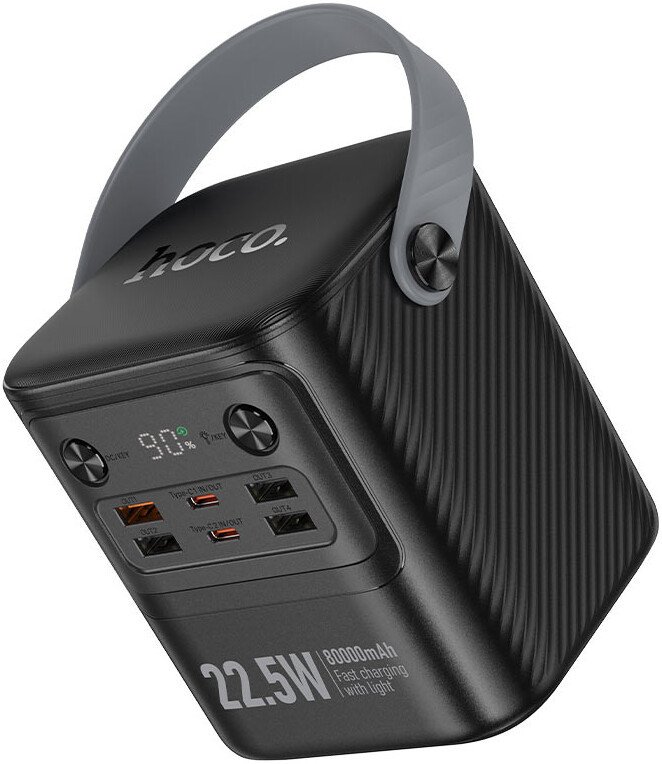 Внешний аккумулятор Hoco J152 80000mAh (черный)