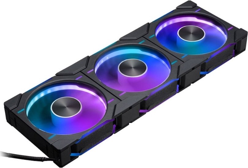 Набор вентиляторов Phanteks D30-120 D-RGB Reversed Black Triple PH-F120D30R_DRGB_PWM_BK01_3P