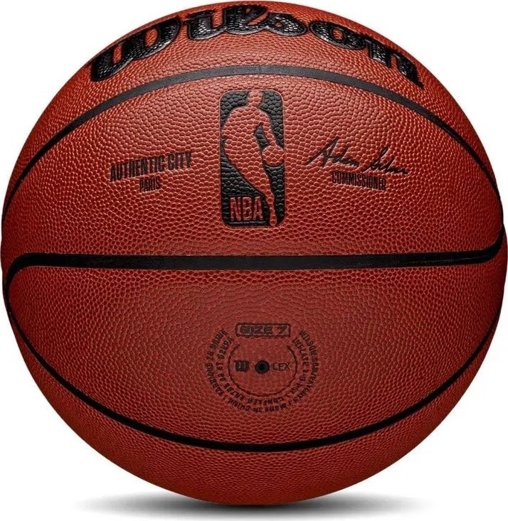 Баскетбольный мяч Wilson NBA Authentic City Paris WZ2016004XB7 (7 размер)