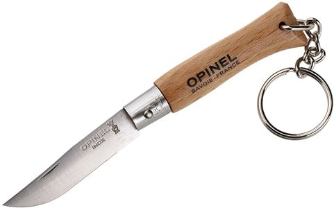 Туристический нож Opinel N°4 брелок нержавеющая сталь