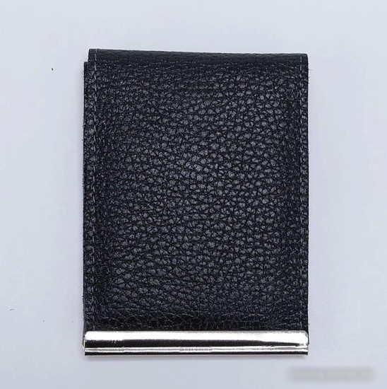 Зажим для денег Poshete 604-048M-BLK (черный)
