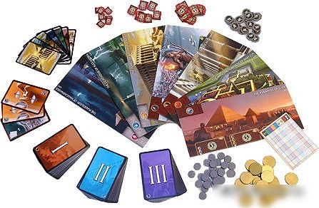 Настольная игра Asmodee 7 Wonders (7 чудес)