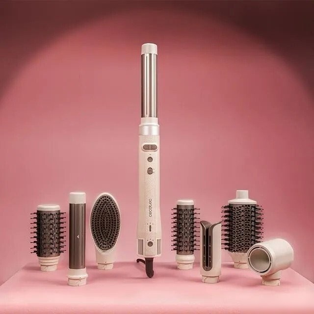 Мультистайлер Cecotec CeramicCare 8 в 1 AirGlam Gyro Champagne 112528