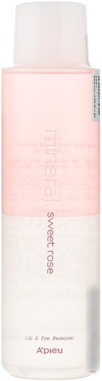 A'Pieu Лосьон для снятия макияжа Mineral Lip&Eye Remover Sweet Rose 250 мл A'Pieu Лосьон для снятия макияжа Mineral Lip&Eye Remover Sweet Rose 250 мл