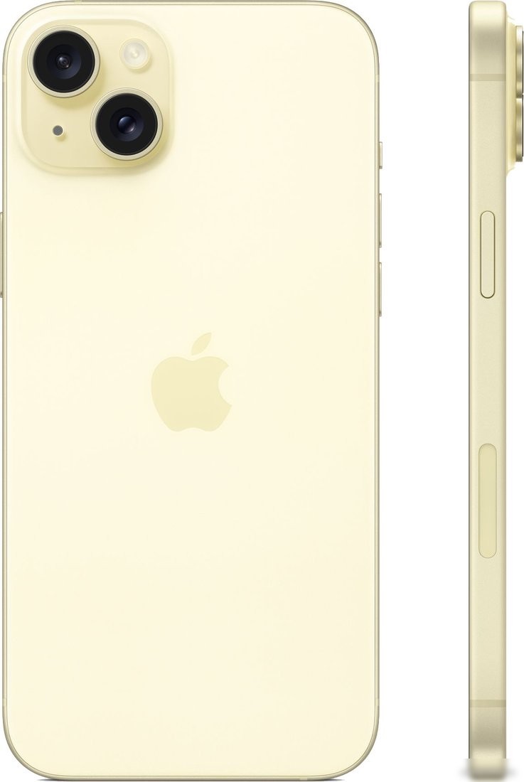Телефон Apple iPhone 15 Plus 512GB (желтый)