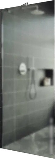 Душевая стенка MaybahGlass 195x79 MGD-700-5у (сатин стекло/хром матовый)