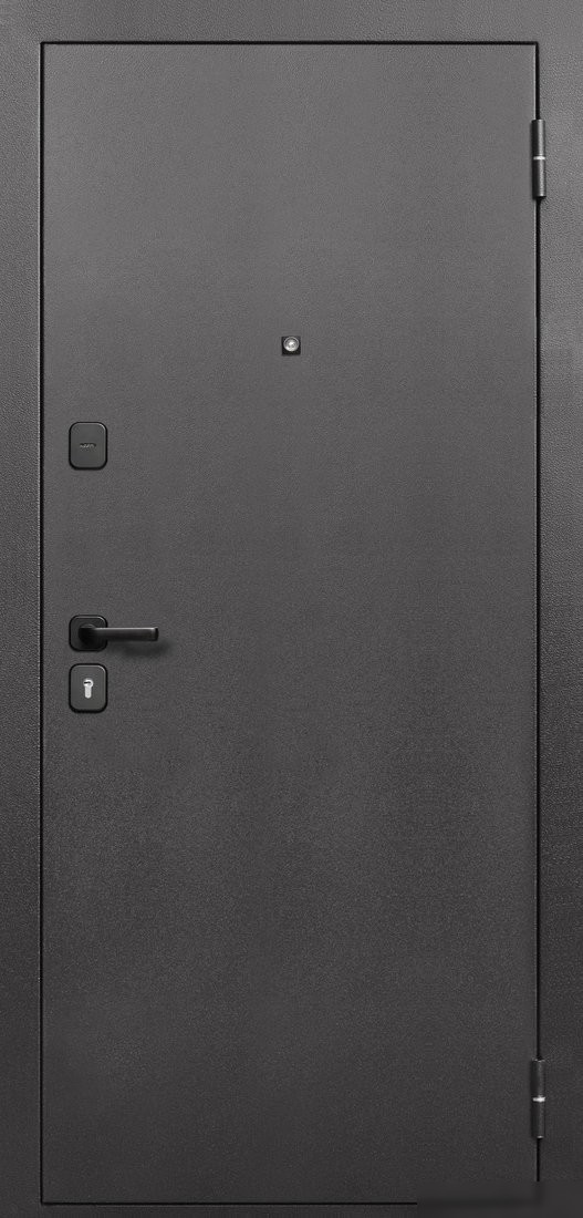 Металлическая дверь Guard 7см Серебро/белый матовый (86x205, правая)