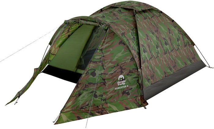 Треккинговая палатка Jungle Camp Forester 4 (камуфляж)