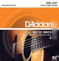 Струны для гитары D'Addario EJ10