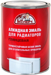 Эмаль Эксперт Алкидная для радиаторов 0.9 кг (белый)