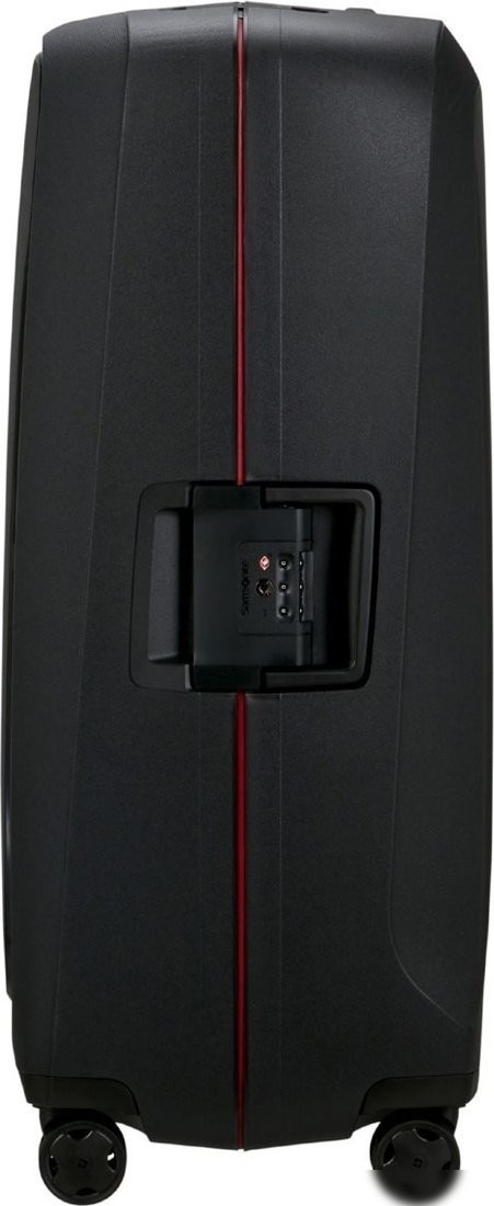 Чемодан-спиннер Samsonite Essens Charcoal/Red 81 см