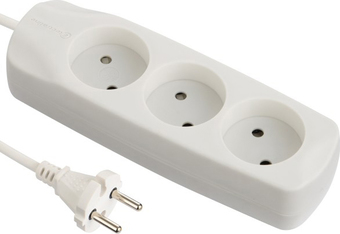 Удлинитель Electraline 62000 (1.5 м, белый)