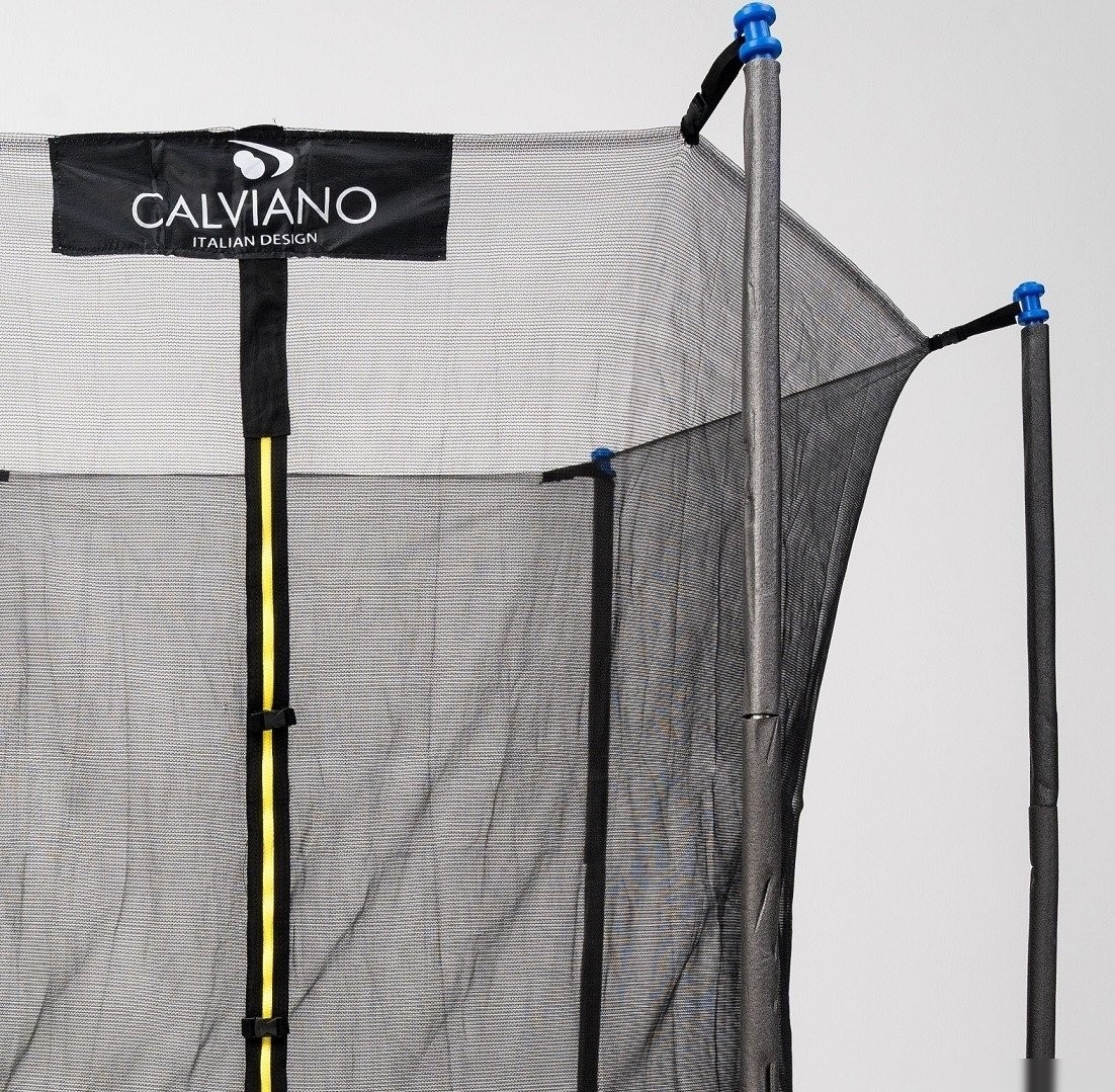 Батут Calviano Smile 183 см-6 ft с внутренней сеткой складной
