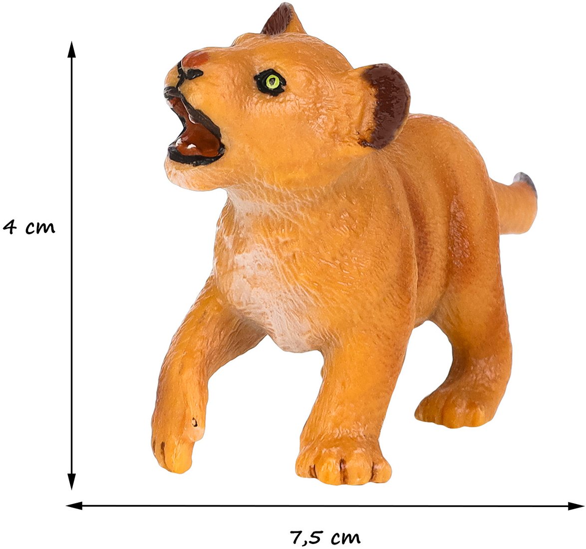 Набор фигурок Masai Mara Мир диких животных. Семья тигров и семья львов MM211-256