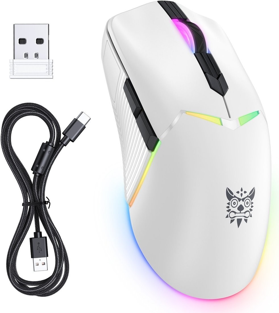 Игровая мышь Onikuma CW928 (белый)