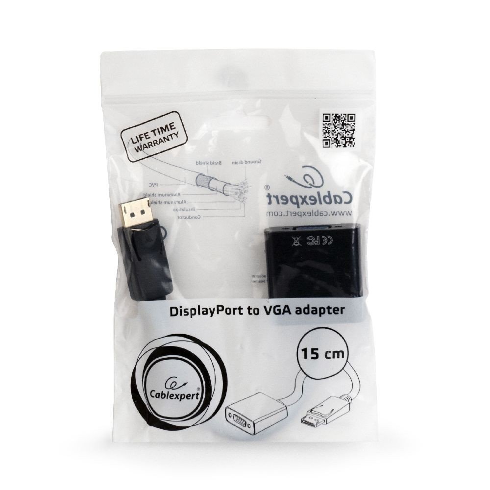 Адаптер Cablexpert A-DPM-VGAF-02