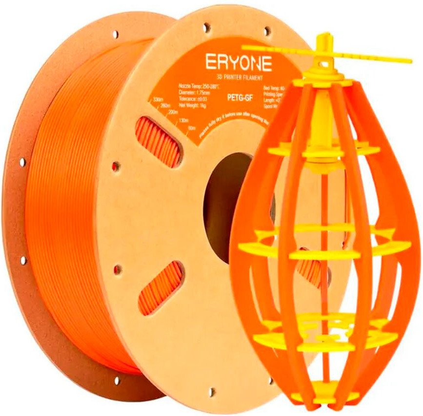 Филамент Eryone Glass Fiber PETG B0221004 (1.75мм, 1кг, Orange)