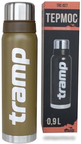 Термос TRAMP TRC-027 0.9л (оливковый)
